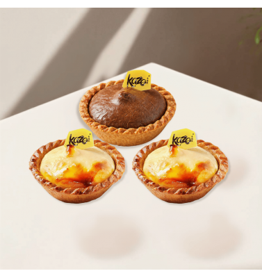 Baked Cheese Tarts - 3pcs Set