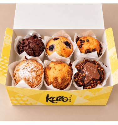 Mix & Match 6pcs Muffin Set