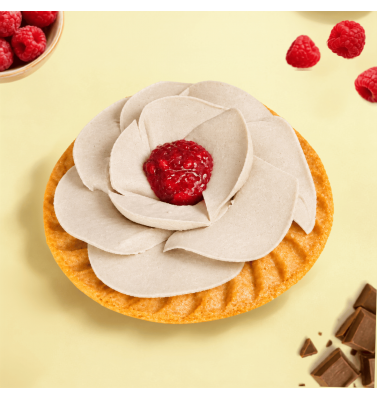 Raspberry Chocolate Praline Tart【Seasonal】